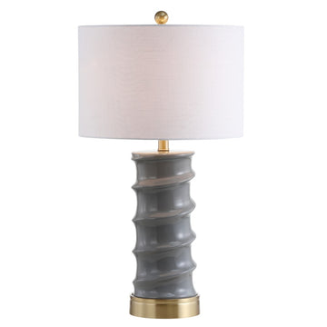 Taipei 28" Ceramic LED Table Lamp - JONATHAN Y